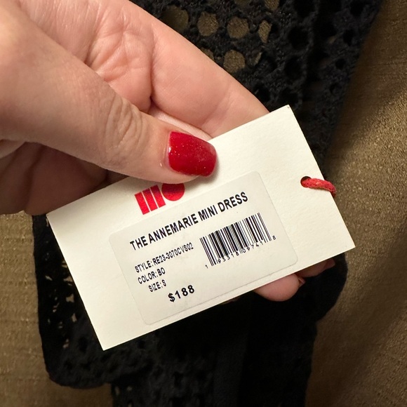 SOLID & STRIPED Black Crochet Swim Coverup - Picture 2 of 7